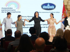 Prijem povodom obeležavanja Meseca Frankofonije, orden Jadranki Jovanović