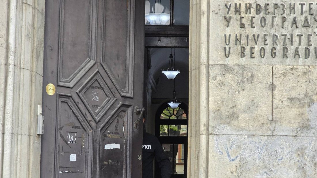 Policija u Rektoratu u nastavku istrage o smrti studentkinje
