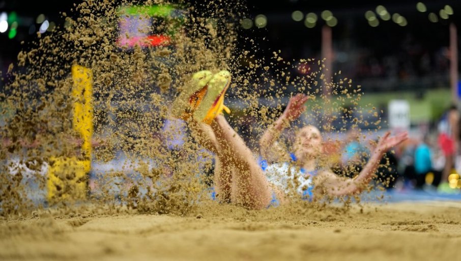 Ivana Španović posle nastupa na Svetskom prvenstvu u dvorani 2026.