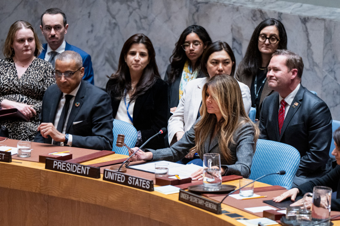 Melanija Tramp predsedavala sednicom Saveta bezbednosti UN