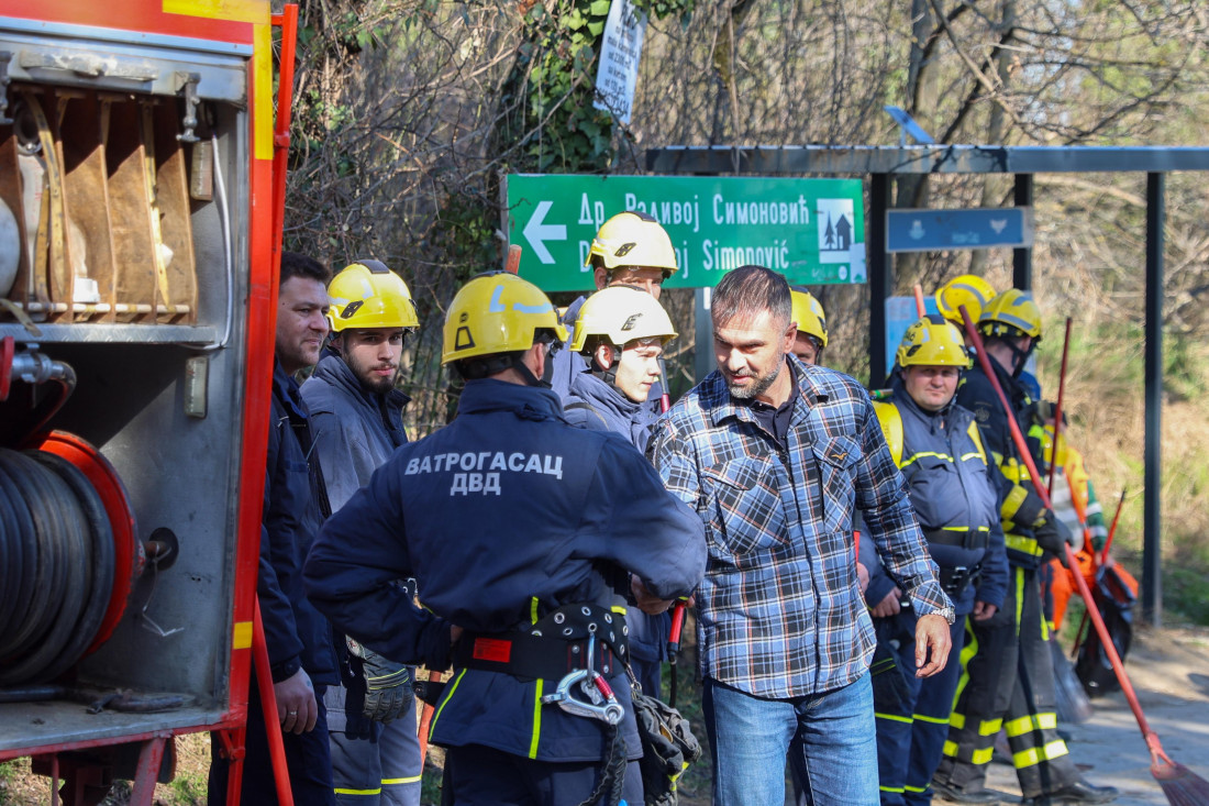 Žarko Mićin u velikoj spasilačkoj vežbi