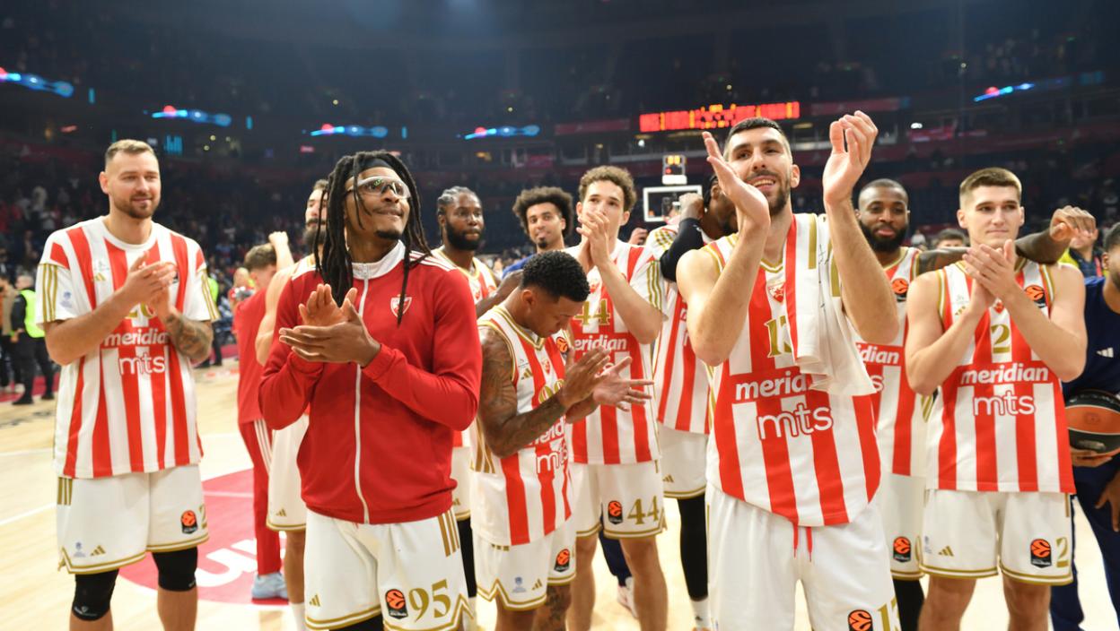 ZVEZDA U VELIKOJ GUŽVI: Ovako izgleda TABELA EVROLIGE