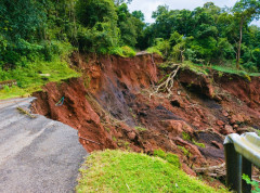 U selu Ljubetovo pokrenuto klizište