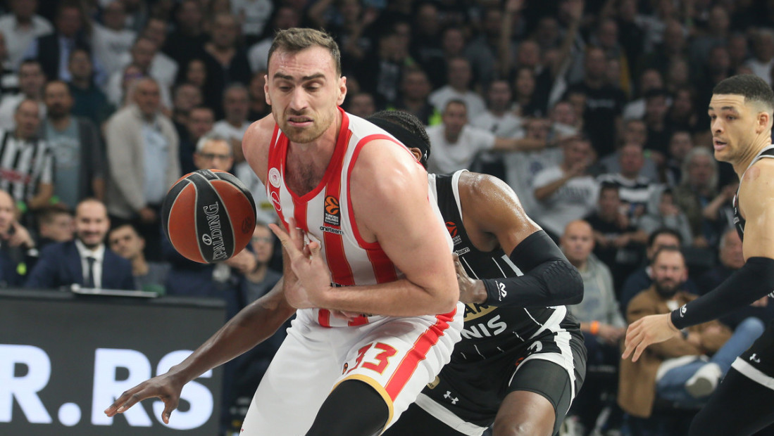 Milutinov najkorisniji igrač Evrolige u četvrtfinalu