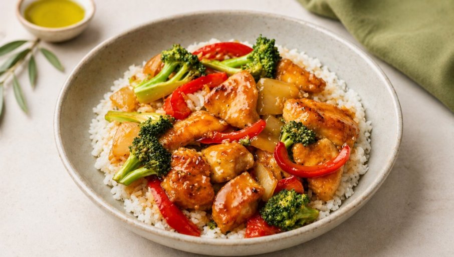 TERIJAKI PILETINA IZ TIGANjA:  Brz i ukusan obrok za svaki dan