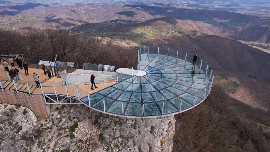 Vidikovac na vrhu Kablara