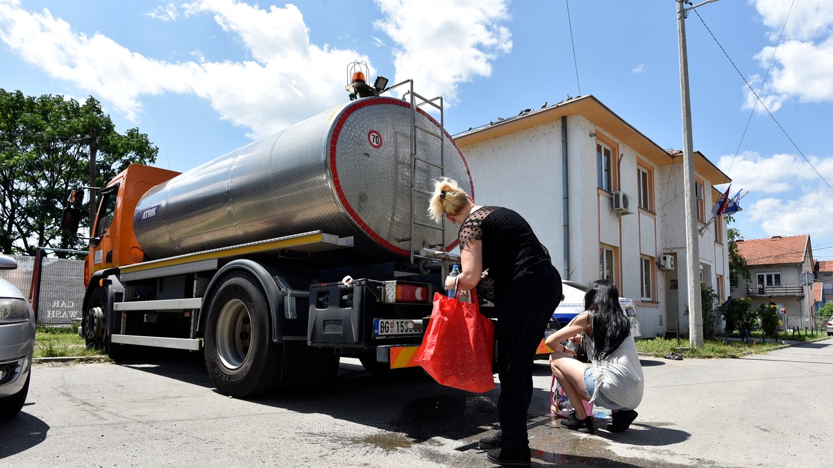Zbog radova, bez vode potrošači u delovima opština Čukarica, Stari grad i Zvezdara