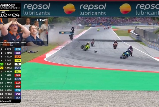 Moto GP: Pad Markeza koji ledi krv u žilama (VIDEO)