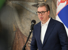 Predsednik Vučić prisustvuje svečanoj akademiji povodom Dana MUP-a i Dana policije