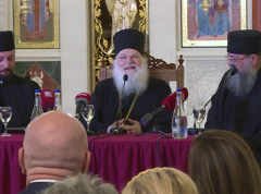 Iguman vatopedski u Hramu Svetog Save održao predavanje o duhovnim porukama sa Atona
