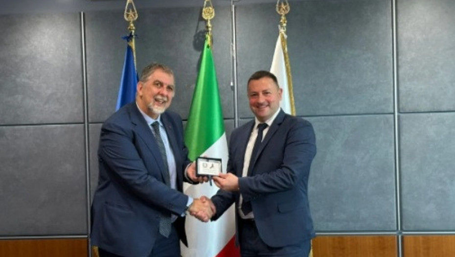 Luka Čaušić u Rimu sa Fabijom Čičilijanom o jačanju saradnje