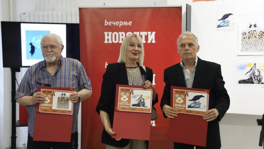 Uručene nagrade na 58. konkursu karikature koje tradicionalno organizuju “Večernje novosti” (FOTO)