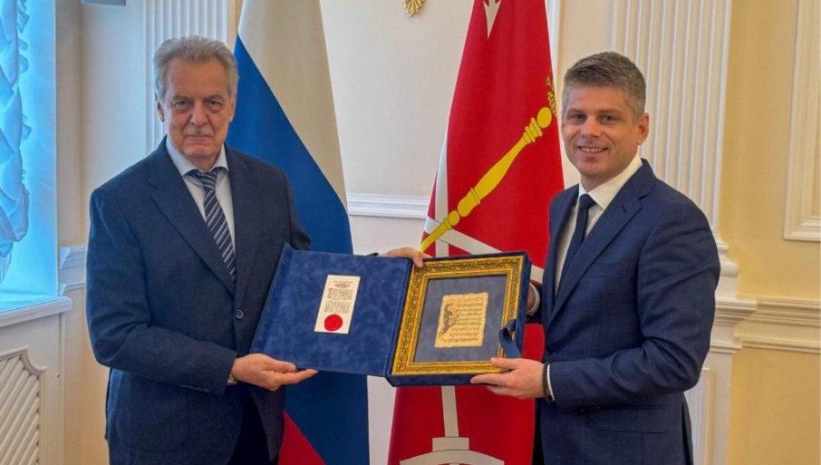 Sastanak sa predsednikom Komiteta za spoljne veze Sankt Peterburga
