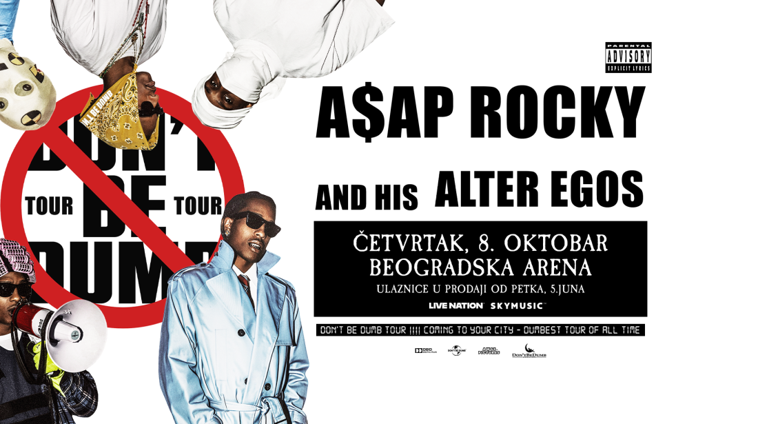 Počela prodaja ulaznica za koncert Asap Rocky-ja