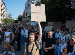Protesti u Kijevu i Lavovu zbog smene ministra odbrane Fedorova