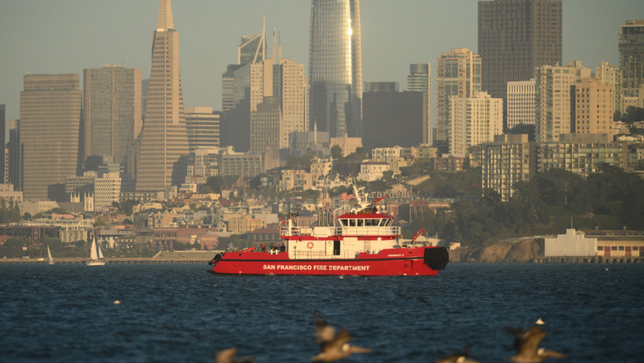 Pas spasen u zalivu San Franciska posle dve nedelje