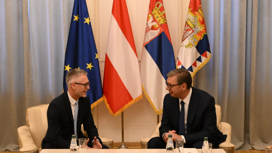 Vučić primio ambasadora Austrije Kristijana Ebnera