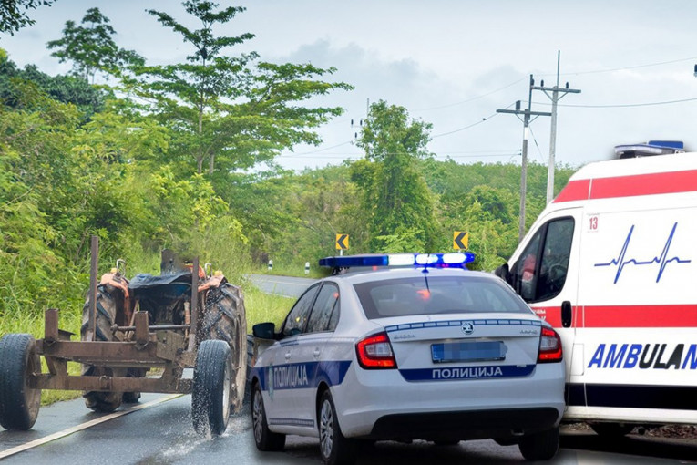 VOZIO TRAKTOR BEZ DOZVOLE, PA PREGAZIO ČOVEKA U ŠUMI! Stravična nesreća kod Leskovca!
