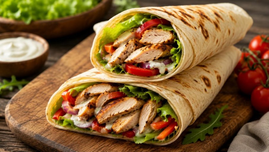 BRZI RECEPT ZA SAVRŠEN RUČAK: Tortilja sa piletinom