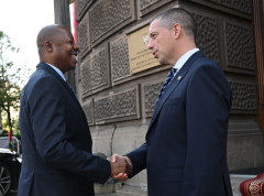 Đurić s premijerom Sao Tome i Prinsipe razgovarao o bilateralnim odnosima i unapređenju saradnje