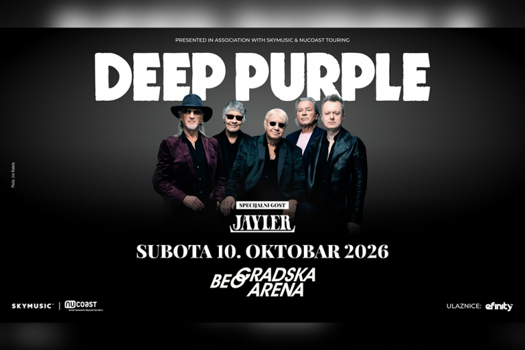 MESEC DANA DO ROK SPEKTAKLA: DEEP PURPLE STIŽE U BEOGRADSKU ARENU 10. OKTOBRA