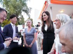 Tamara Vučić na prijemu povodom Nacionalnog dana Švajcarske
